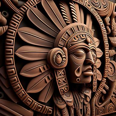 3D model aztec (STL)